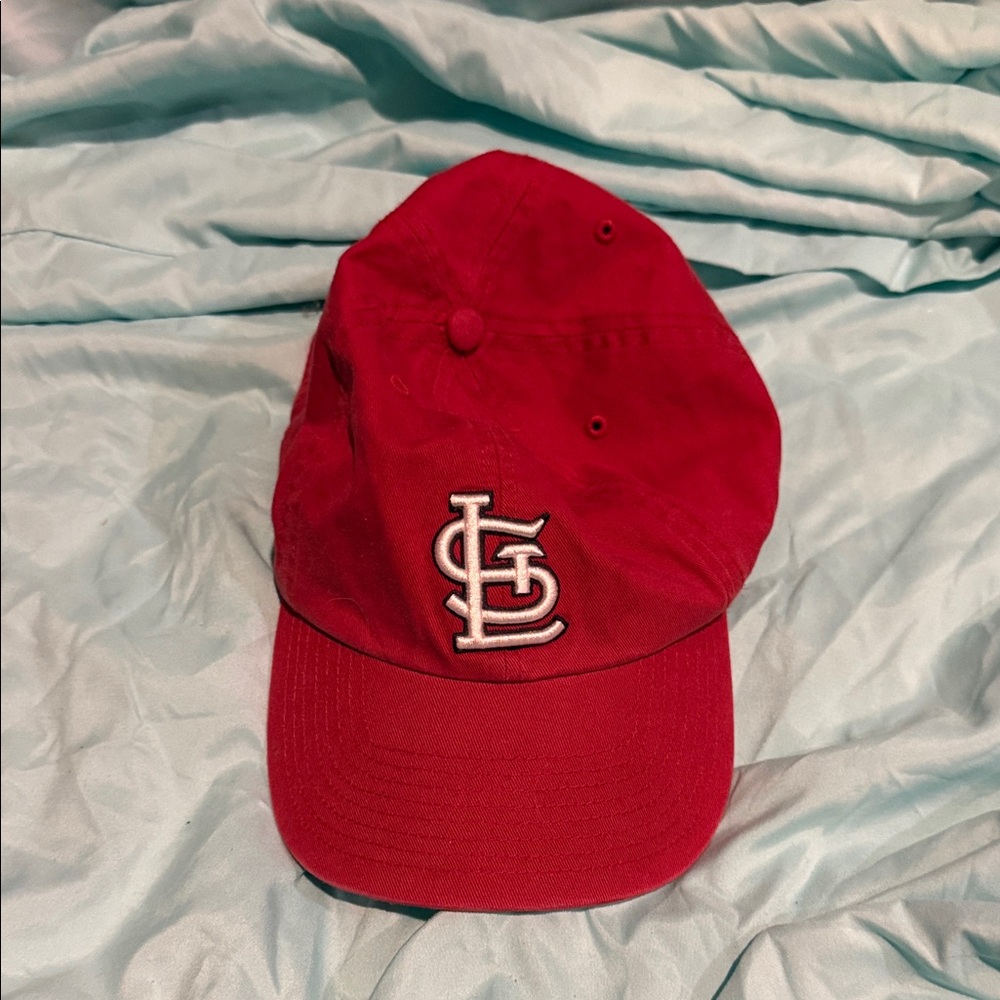 47 Brand Red Cap with Logo